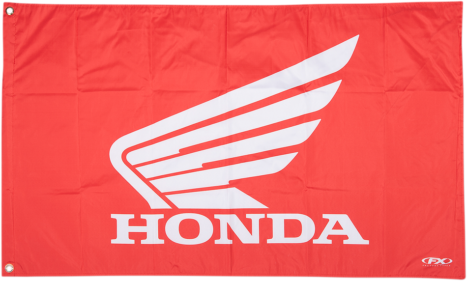 FACTORY EFFEX RV Flag - Red - Honda SIZE IS 120CM X 72CM 22-45340