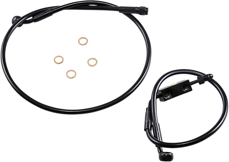 MAGNUM Brake Line Kit - XR - Black SBB1325-31