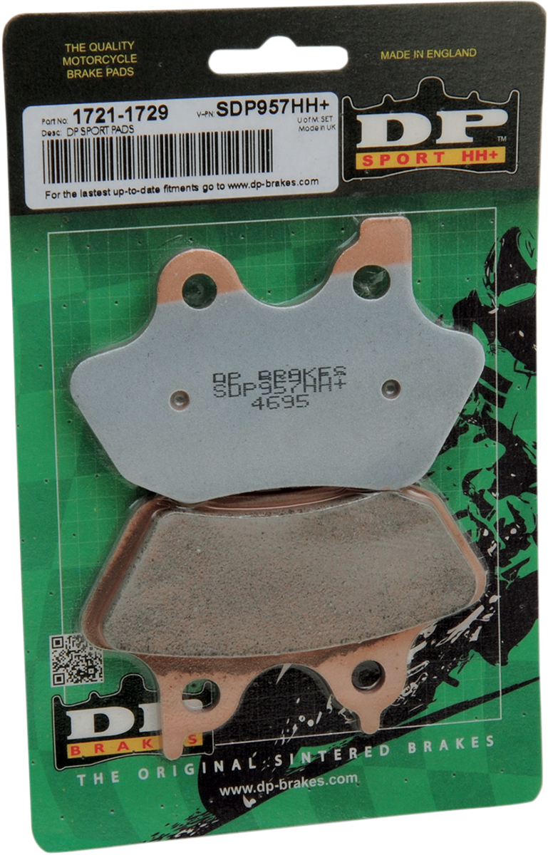 DP BRAKES Sintered Metal Brake Pads - Harley-Davidson - SDP957HH SDP957HH