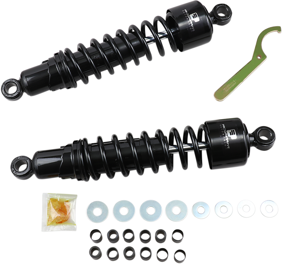 PROGRESSIVE SUSPENSION 412 Series Shock - 13.5" - Standard - Black - XG 412-4406B