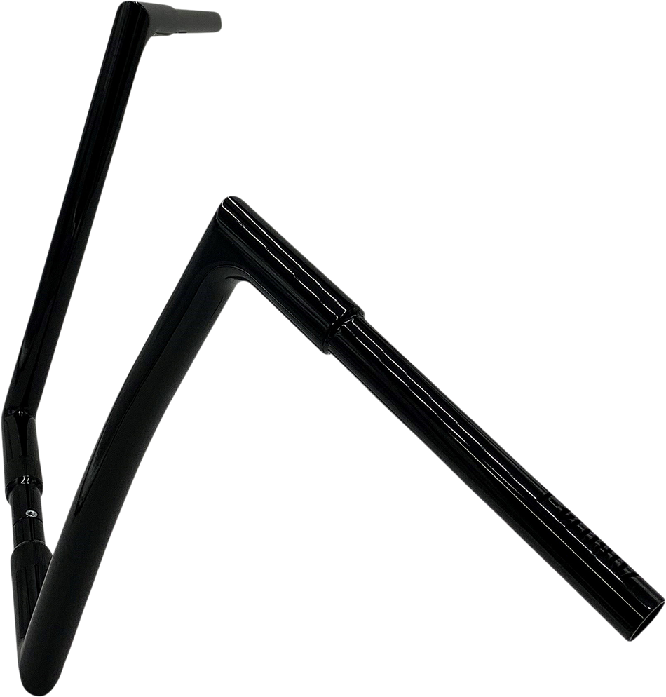 FAT BAGGERS INC. Handlebar - Flat Top - 14" - Black 708014-B