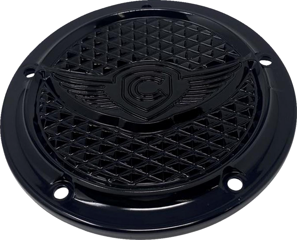 COVINGTONS Derby Cover - 5-Hole - Diamondback - Black C3070-B