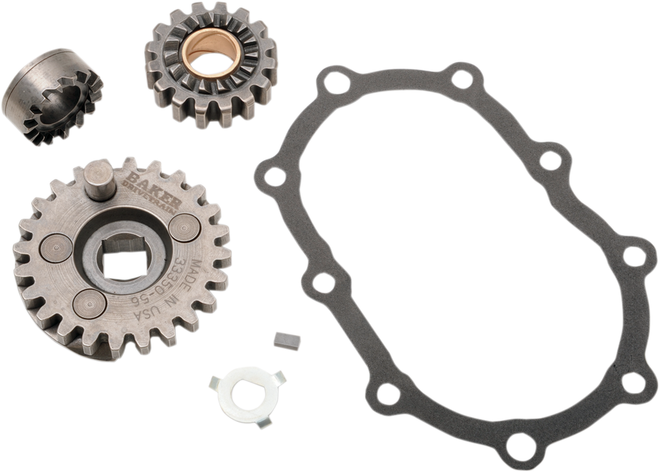 BAKER DRIVETRAIN Kicker Gear Set - Big Twin 4-Speed 140-64-A