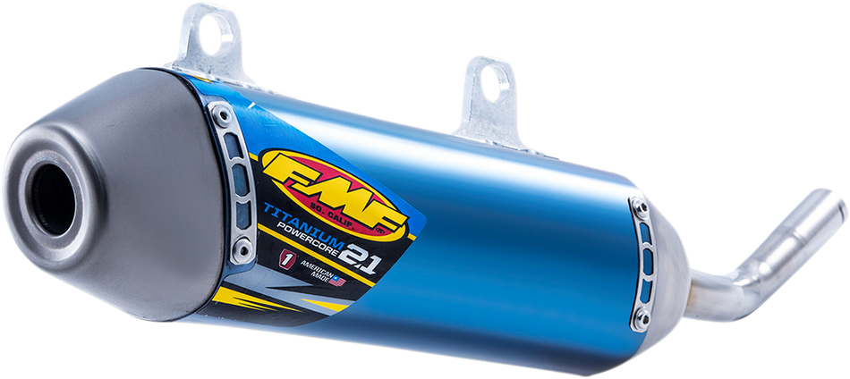 FMF Powercore 2.1 Muffler - Titanium 025209 1821-1789