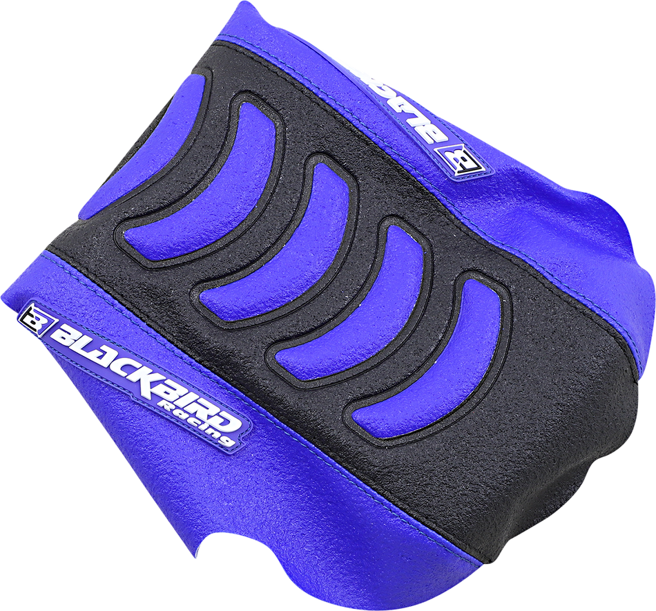 Funda para asiento BLACKBIRD RACING Double Grip 3 - Azul/Negro - Yamaha 1236H 