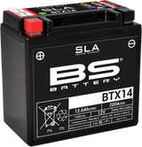 BS BATTERY Battery - BTX14 (YTX) 300681