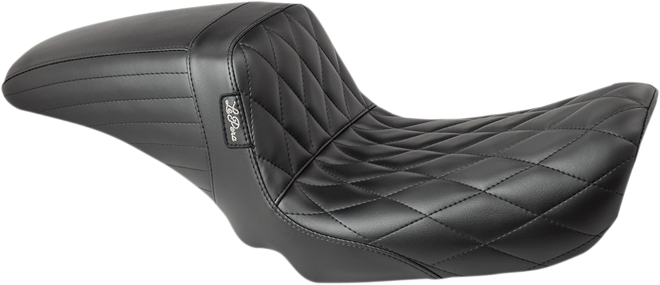 LE PERA Kickflip Seat - Diamond - Black - FXD '04-'05 LF-591DM