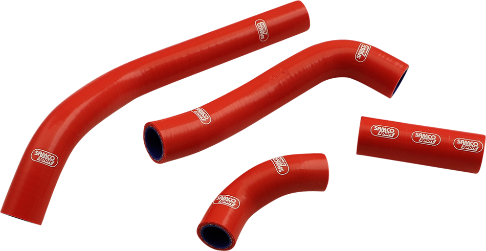 MOOSE RACING Race Fit Radiator Hose Kit - Red - Honda HON-124 RD