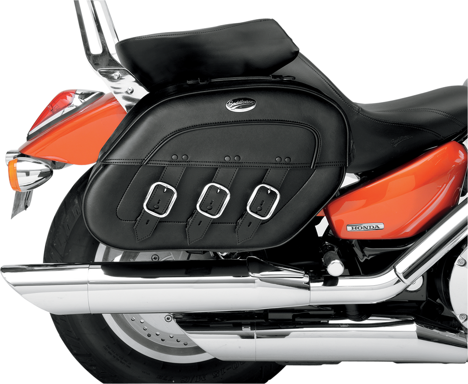 SADDLEMEN Saddlebag - Rigid - Quick Release - Drifter 3501-0397