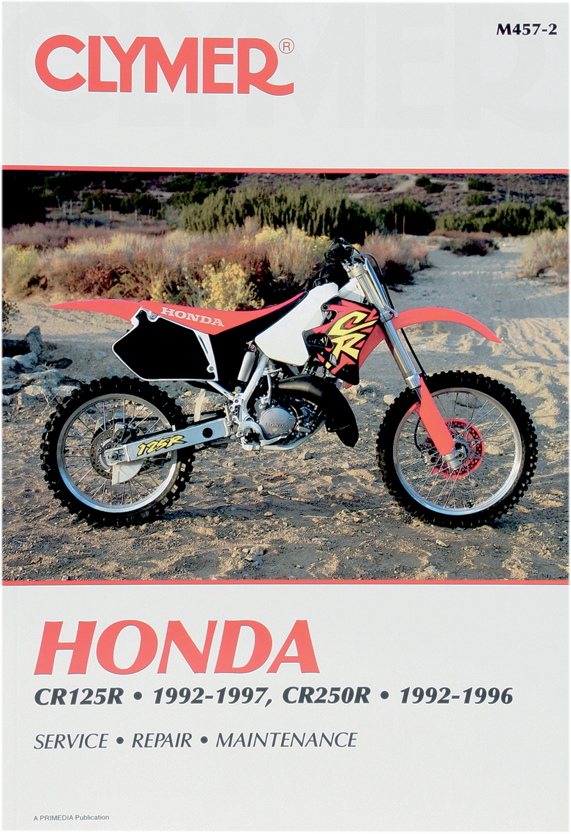 CLYMER Manual - Honda CR125+250R CM4572