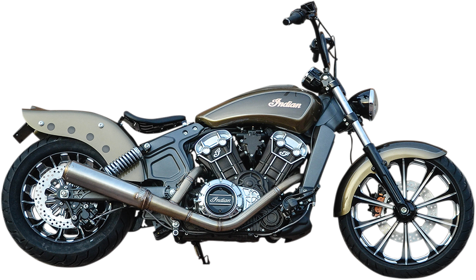 KLOCK WERKS Outrider Front Fender - Steel - 16"-19" - Indian Scout KWF-04-0339