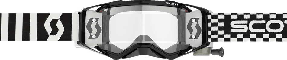 SCOTT Prospect WFS Schutzbrille - Racing Schwarz/Weiß - Clear Works 272822-7432113 