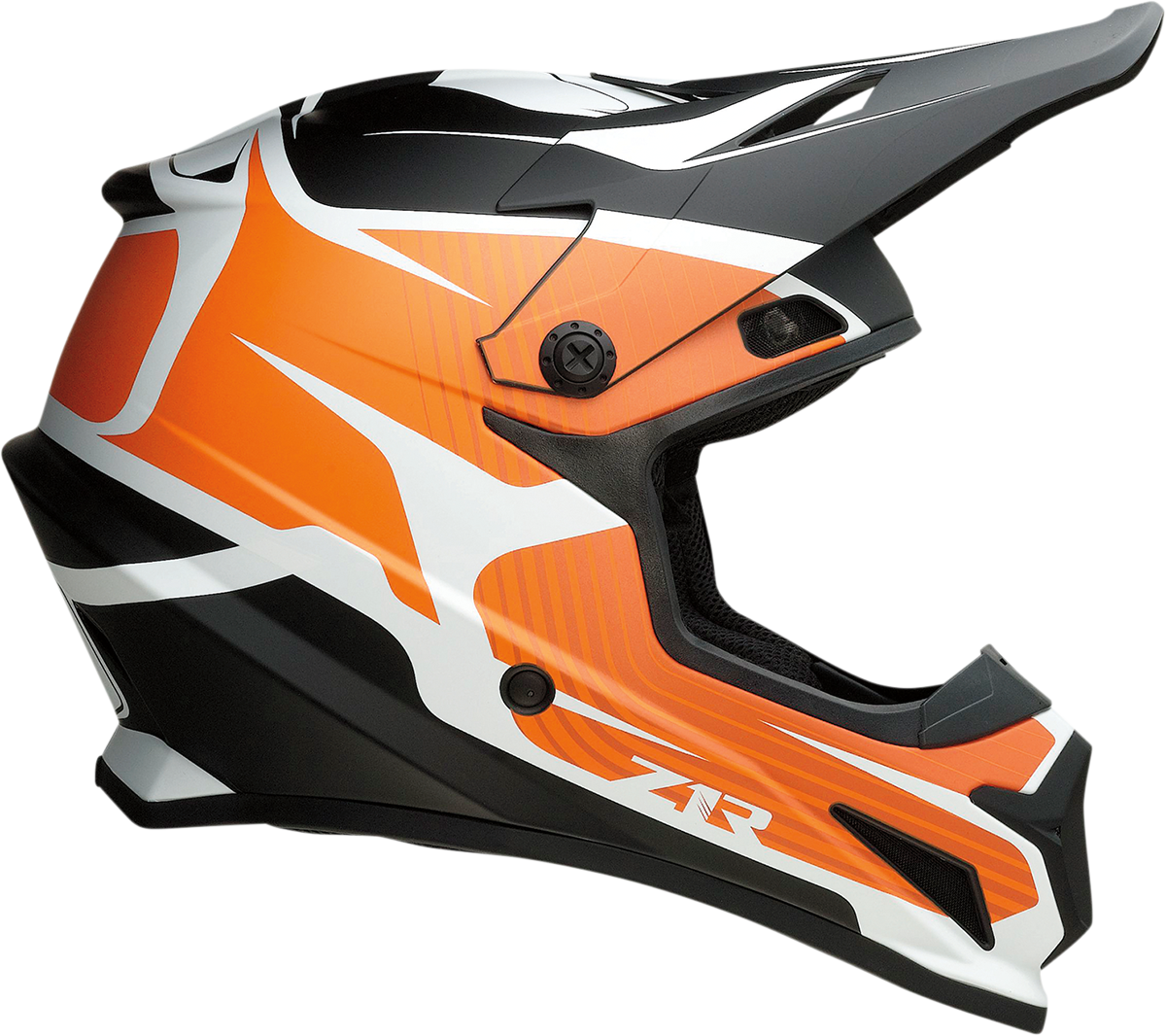 Z1R Rise Helm - Flamme - Orange - Klein 0110-7233 