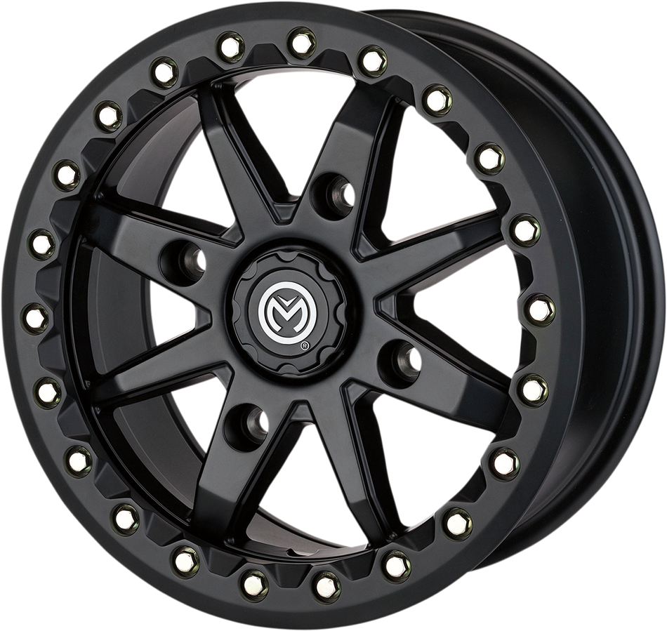 MOOSE UTILITY Wheel - 544X Beadlock - Front/Rear - Black - 14x7 - 4/110 - 5+2 544BL147110SB54