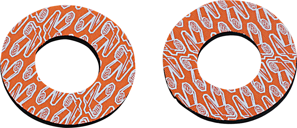 RENTHAL Grip Donutz - White/Orange G204