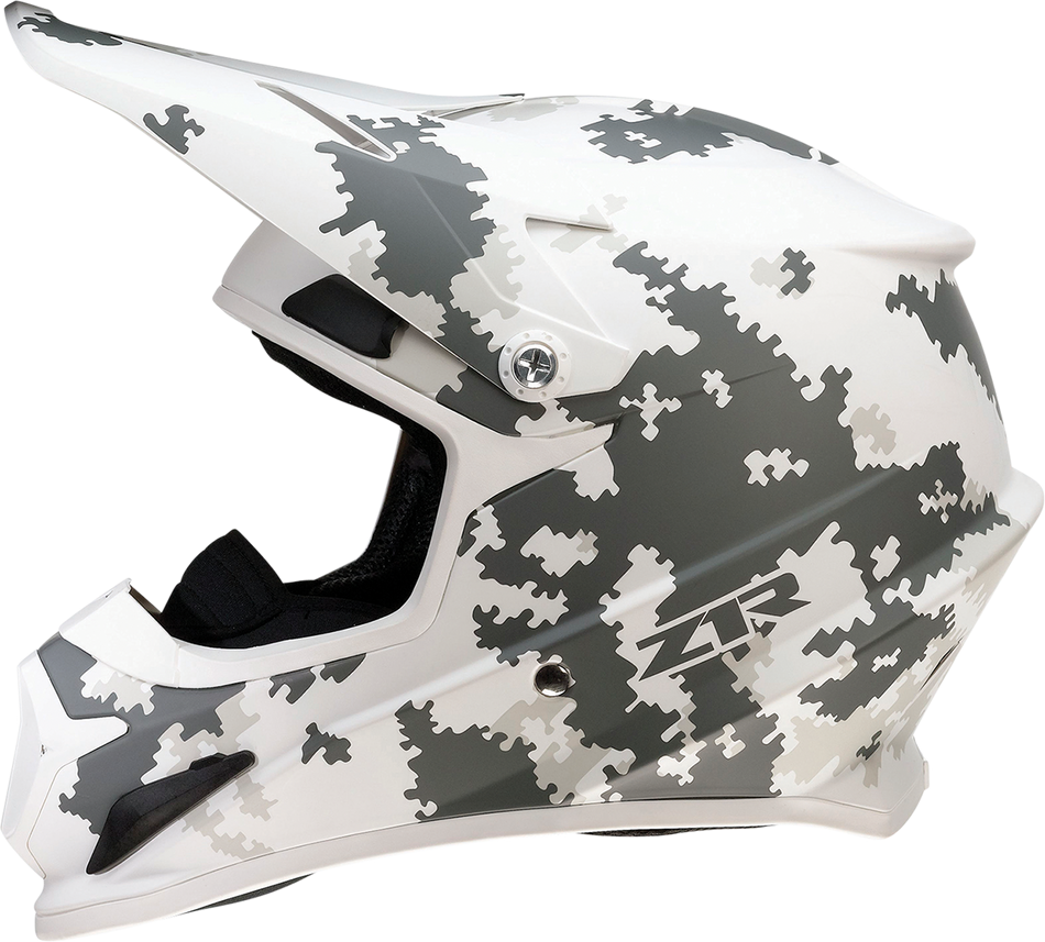 Z1R Rise Helmet - Snow Camo - White/Gray - Small 0120-0713