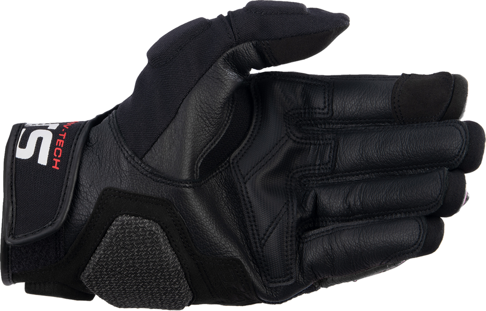 Guantes ALPINESTARS Halo - Negro/Blanco - Pequeño 3504822-12-S 