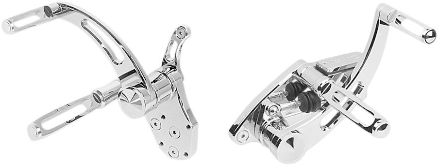 ACCUTRONIX Extended Forward Control - Slotted - '00-'10 FXST FC106-XSC