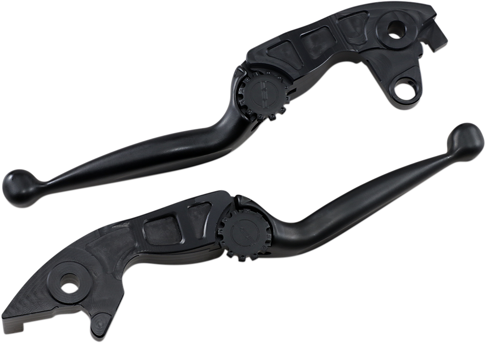 POWERSTANDS RACING Lever Set - Journey - Black 00-07200-22