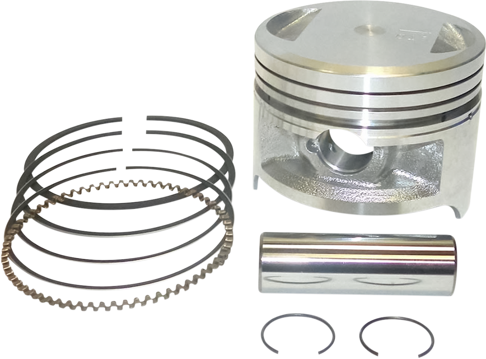 WSM Piston Kit - Kawasaki KLF 220 Bayou 1988-2002  +.25 mm 50-250-04K