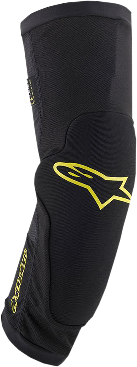 ALPINESTARS Paragon Plus Knee Guards - Black/Yellow - Small 1652419-1047-SM