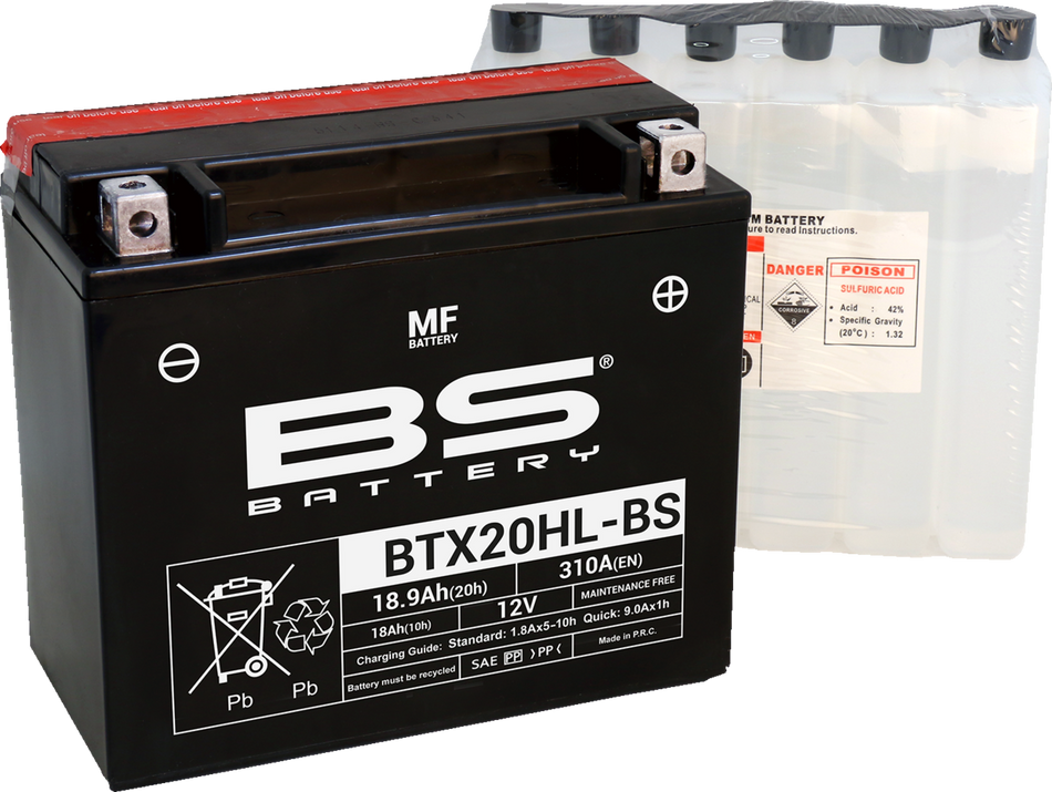 BS BATTERY Battery - BTX20HL-BS (YTX) 300614