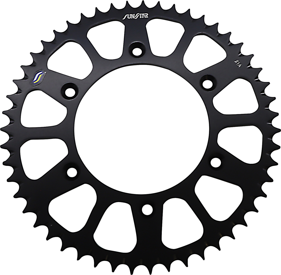 SUNSTAR SPROCKETS Rear Sprocket - 51 Tooth - Honda - Black 5-355951BK