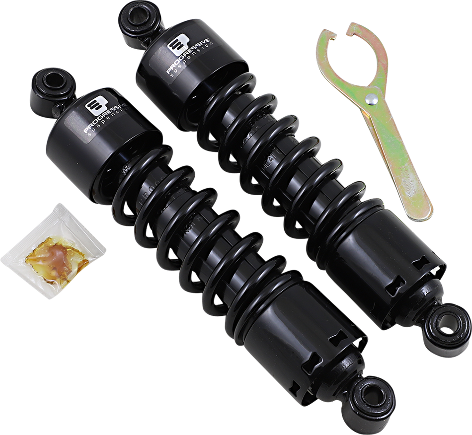 PROGRESSIVE SUSPENSION 412 Series Shock - 12.5" - Standard - Black - FXD 412-4038B