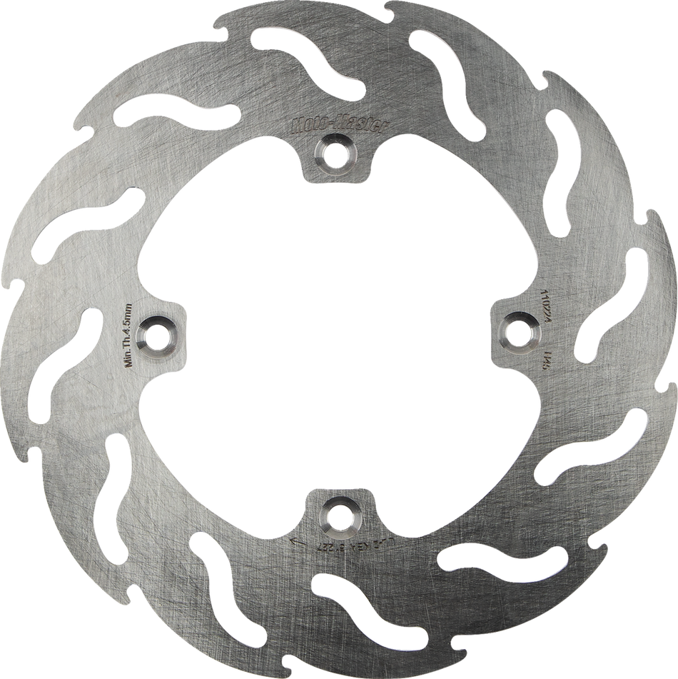 MOTO-MASTER Brake Rotor - Rear - Flame 110224-PU