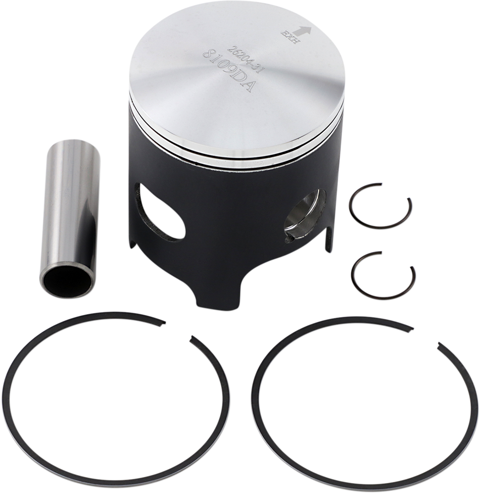 WOSSNER Piston Kit - KX/KDX 250 - 67.34 mm 8109DA