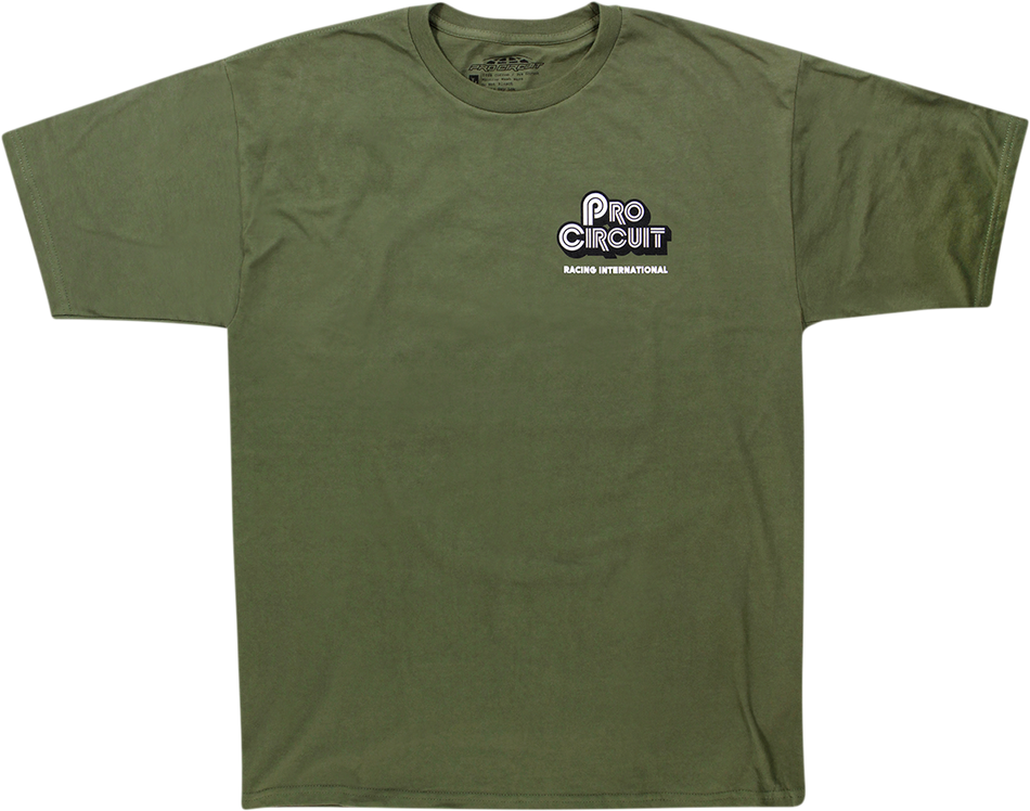 PRO CIRCUIT Pit Bike T-Shirt - Green - Medium 6431720-020