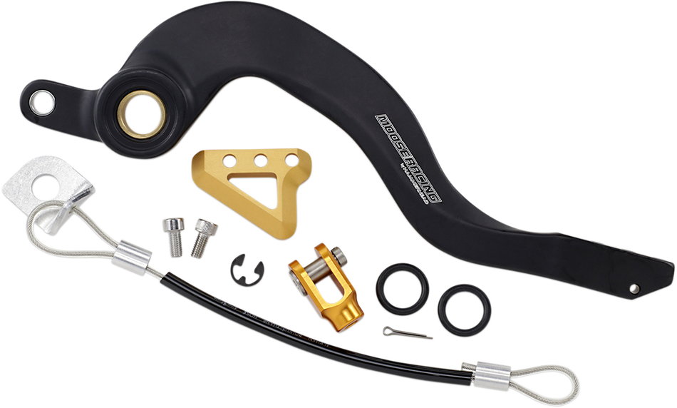 MOOSE RACING Brake Pedal - Gold - Suzuki 82-0452-21-55