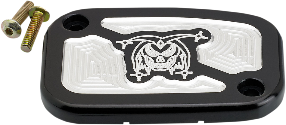 JOKER MACHINE Master Cylinder Cover - Hydraulic Clutch - Black 08-006B