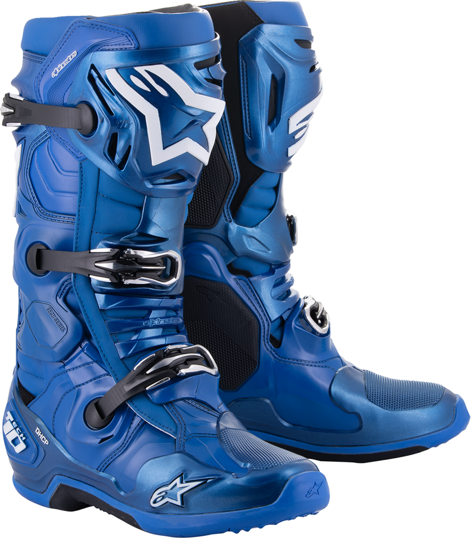 ALPINESTARS Tech 10 Boots - Blue - US 8 2010020-713-8