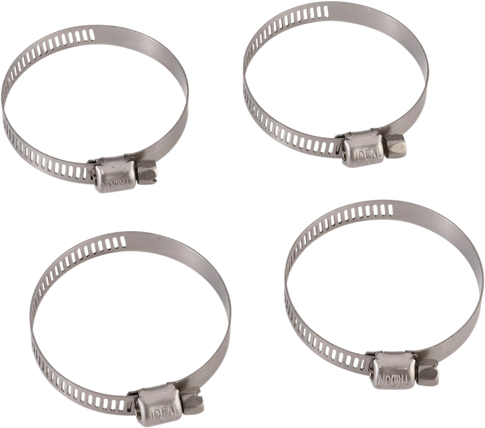 MOOSE RACING Clamp Hose - Stainless Steel - 26-51 mm - 4-Pack 114-6424