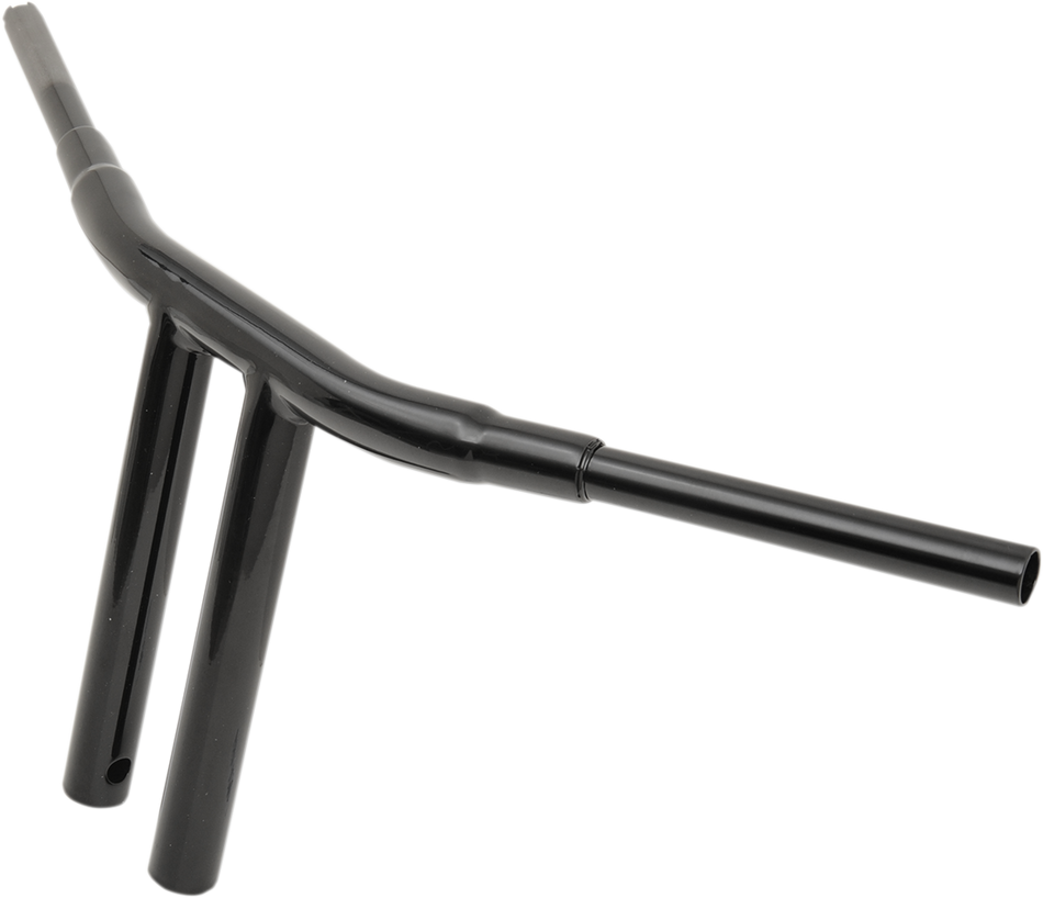 DRAG SPECIALTIES Handlebar - "Big" Buffalo - Chopper T-Bar - 12" - Gloss Black 0601-4319