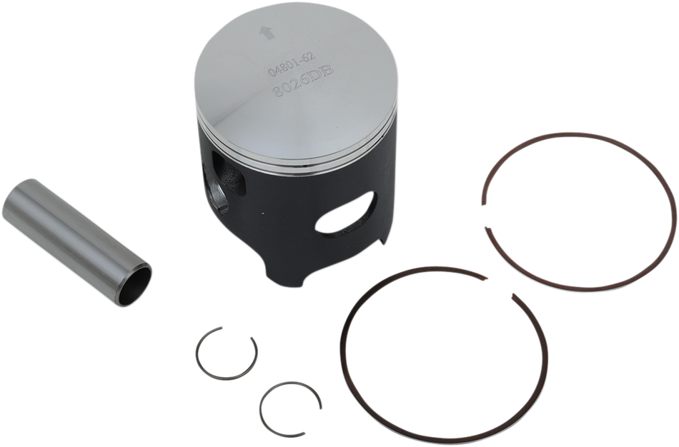 WOSSNER Piston Kit - KX250 - 66.35 mm 8026DB