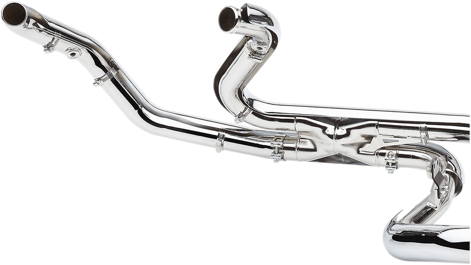 COBRA Pro Chamber Headpipes - Chrome USE17-18 AFTRMRKT MUFFLRS 6255