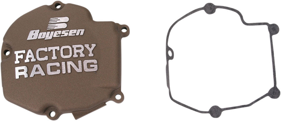 BOYESEN Ignition Cover - Gold - KX125 SC-11AM