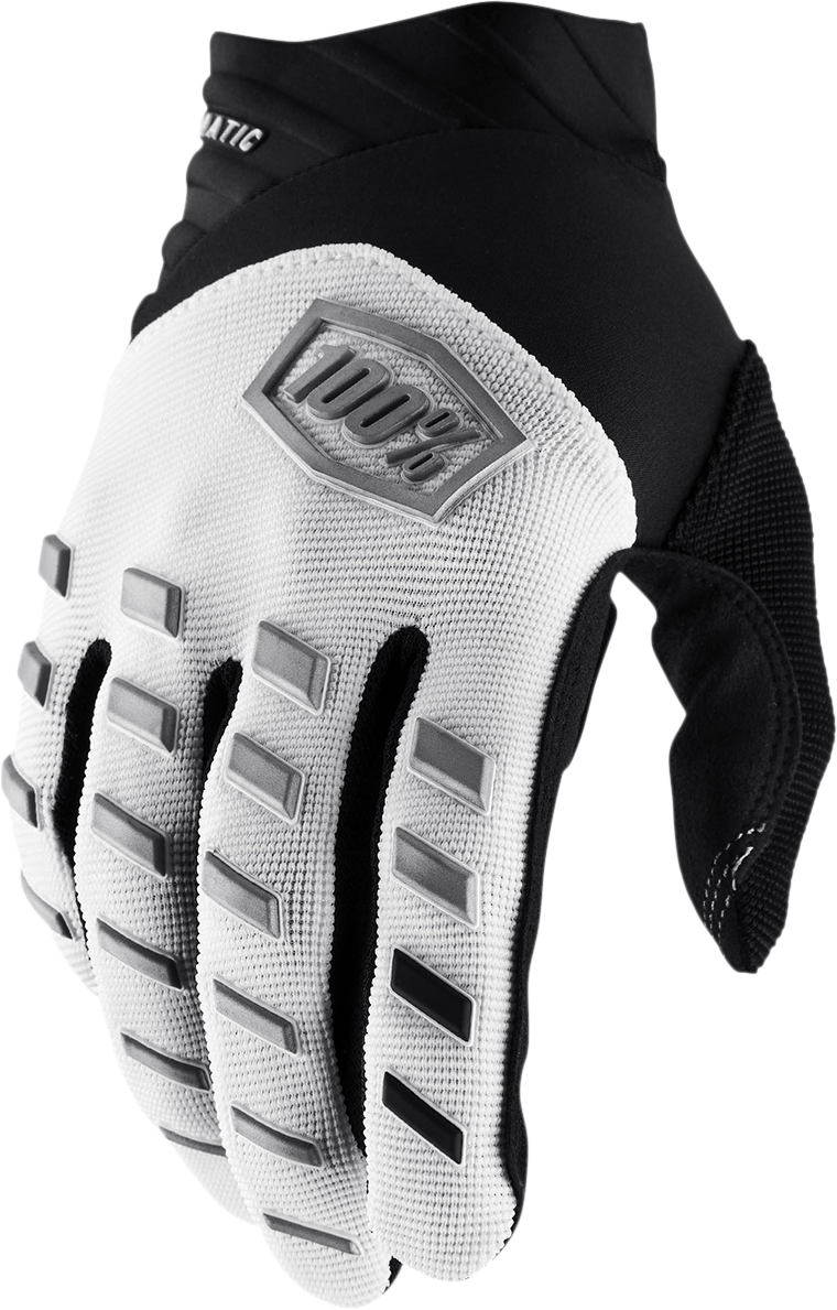 100% Airmatic Gloves - White - XL 10000-00033