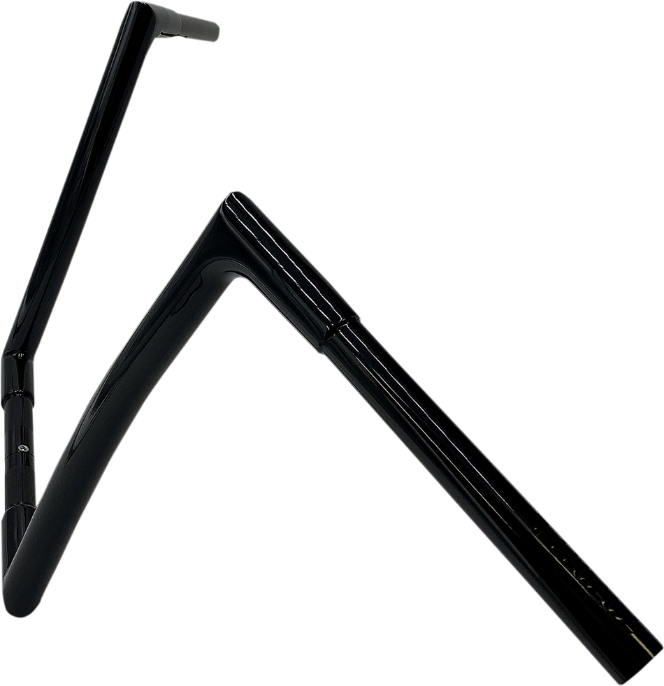 FAT BAGGERS INC. Handlebar - Flat Top - 14" - Black 707014-B