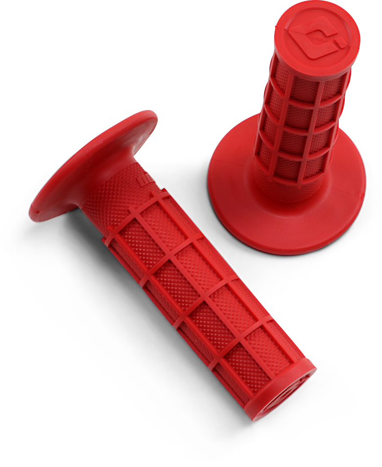 ODI Grips - Ruffian - Full-Waffle - Red H02RFR