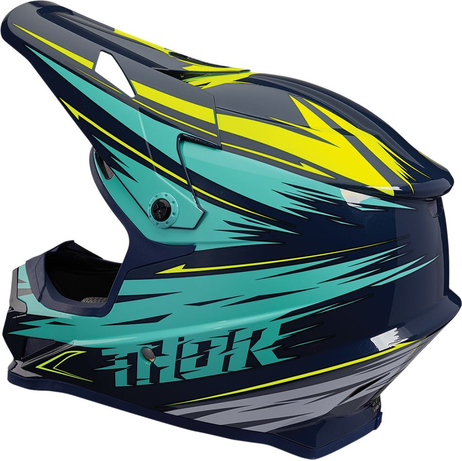 THOR Sector Visor - Warp - Navy/Teal 0132-1286