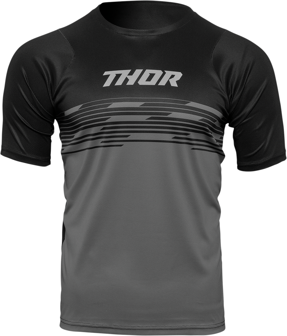 THOR Assist Shiver Jersey - Black/Gray - Large 5120-0171