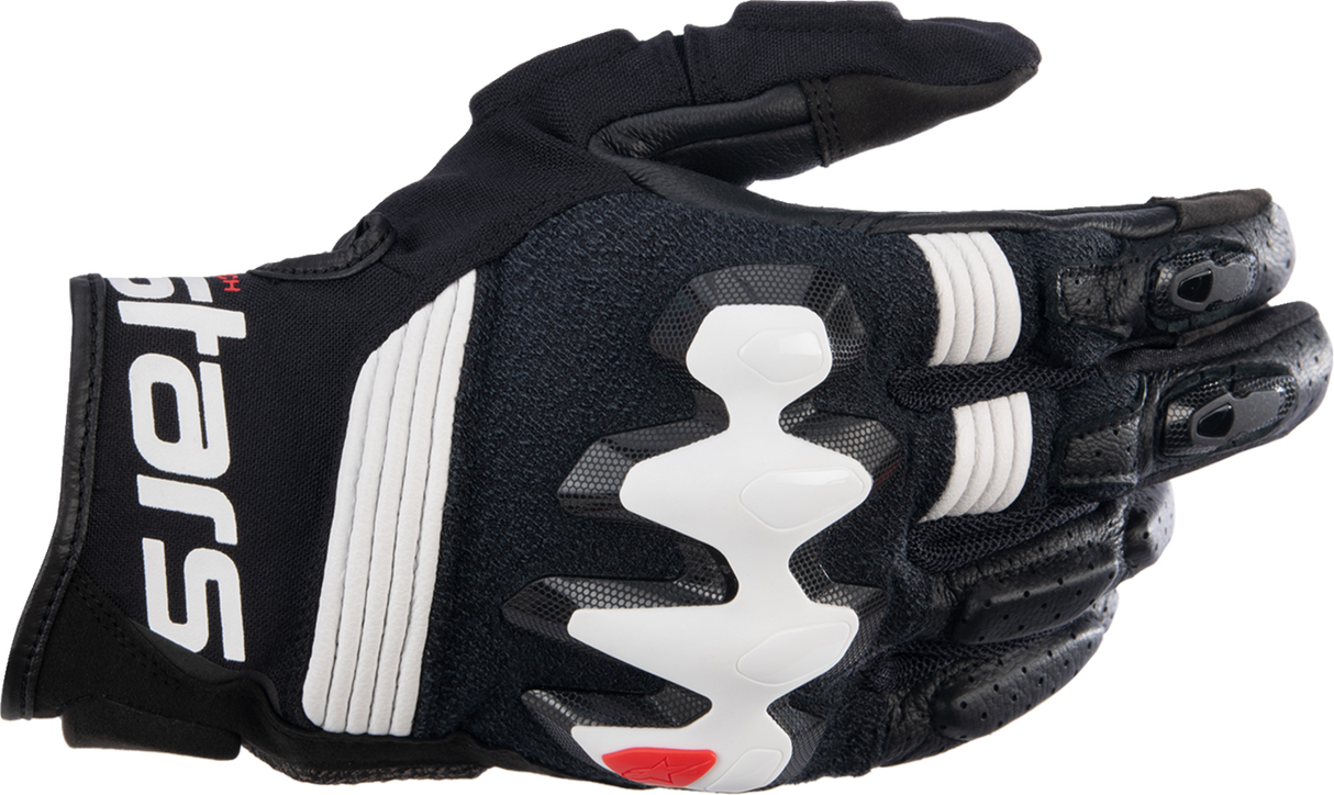 ALPINESTARS Halo-Handschuhe, Schwarz/Weiß, Medium, 3504822-12-M
