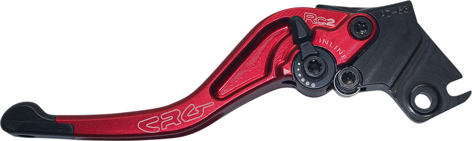 CRG Clutch Lever - RC2 - Short - Red 2AD-631-H-R