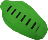 Funda de asiento SDG de 6 nervaduras - Costillas negras/Parte superior verde/Lados verdes 95936KGG 