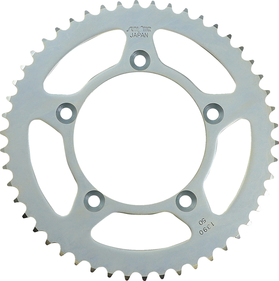 SUNSTAR SPROCKETS Steel Rear Sprocket - 50 Tooth - Gas Gas/Husqvarna/KTM 2-139050