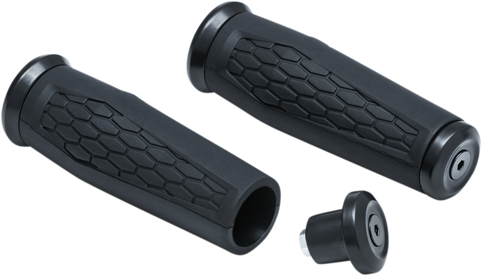 KURYAKYN Grips - Hex - 1" - Black 5927