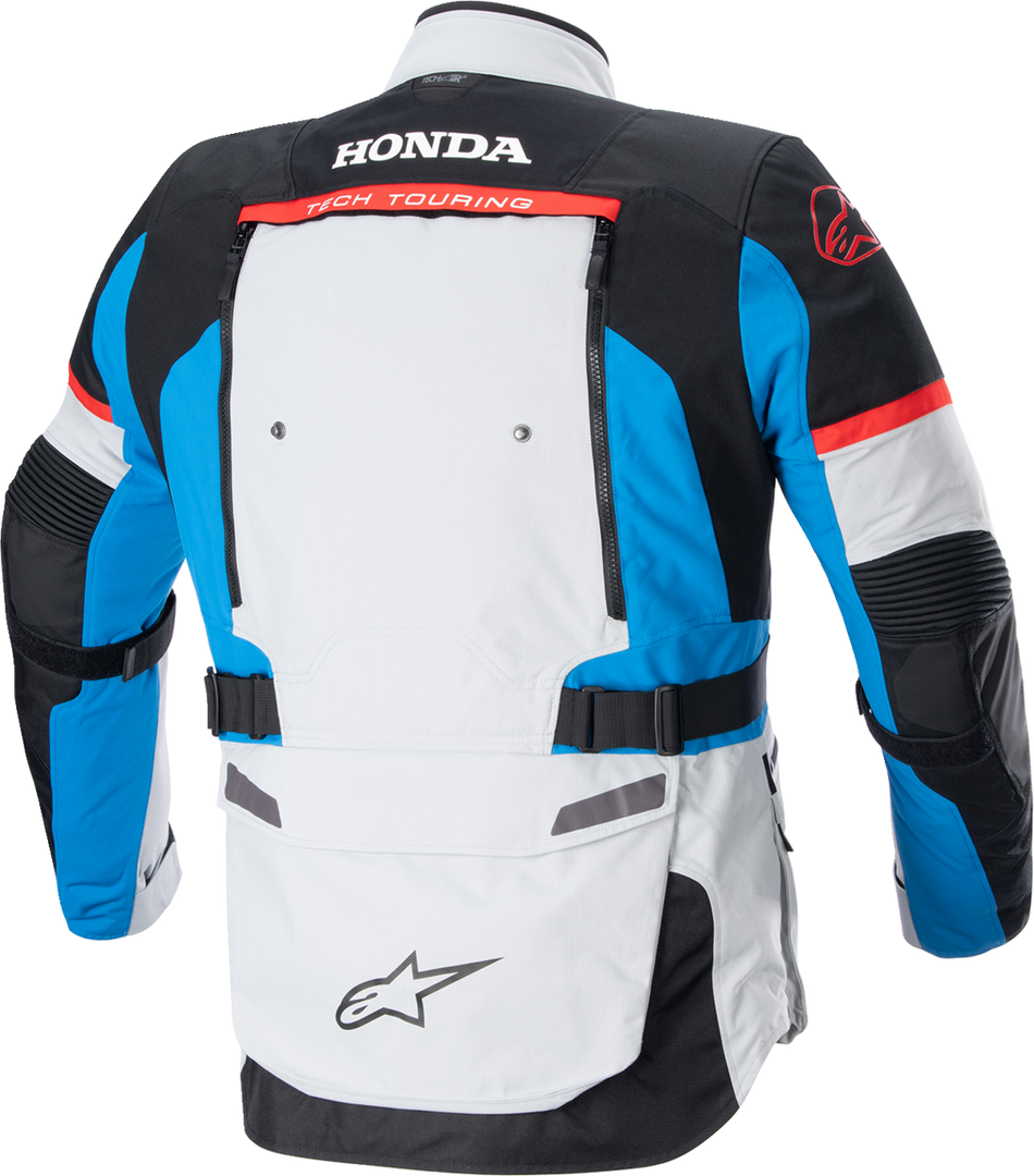 ALPINESTARS Honda Bogotà Pro Drystar® Jacket - Gray/Black/Red/Blue - Large 3206723-9173-L